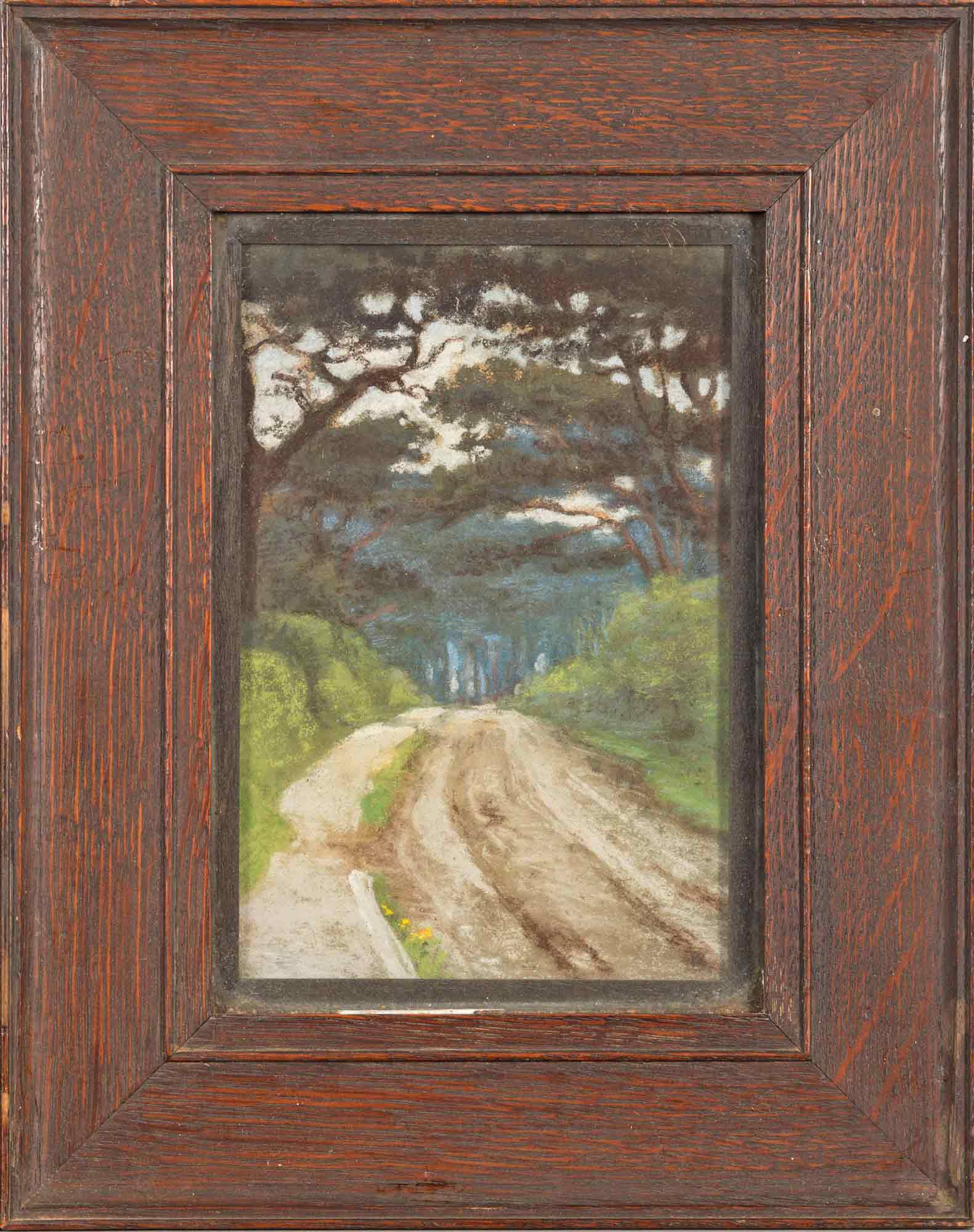 Alice Des Clayes Pastel 'Strawberry Woods - Clevedon, Somerset'