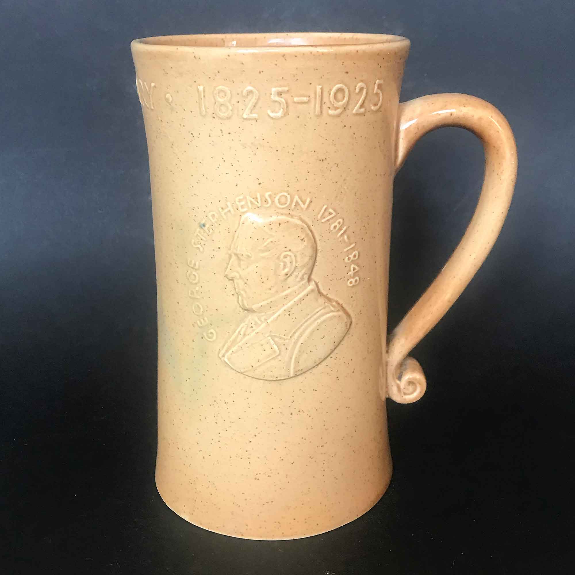 Ashtead Potters Percy Metcalfe George Stephenson Tankard