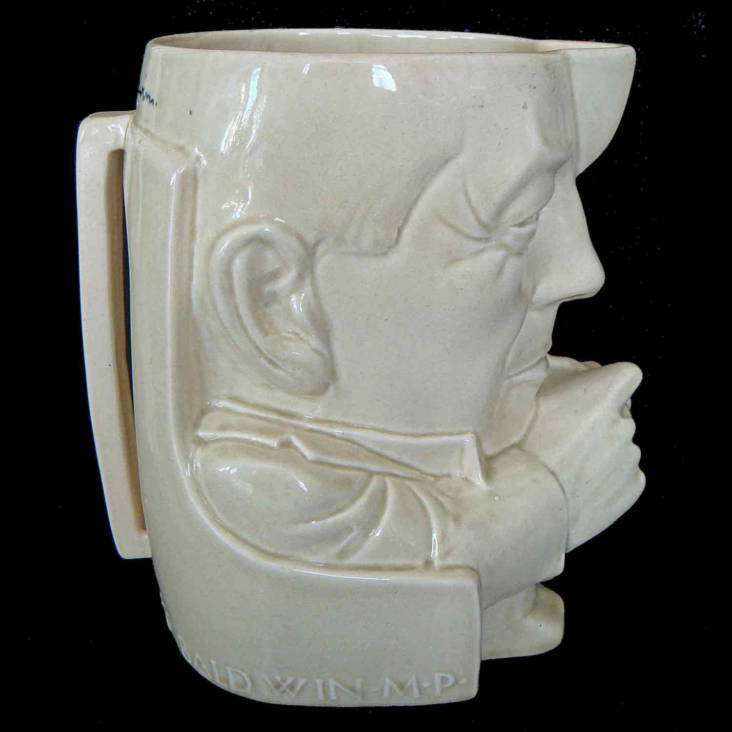 Ashtead Potters J25 Stanley Baldwin Leslie Harwood Jug