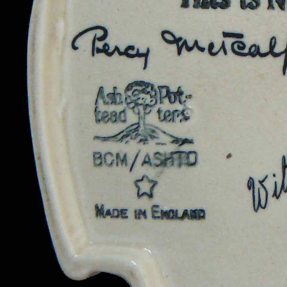 Ashtead Potters J25 Stanley Baldwin Leslie Harwood Jug