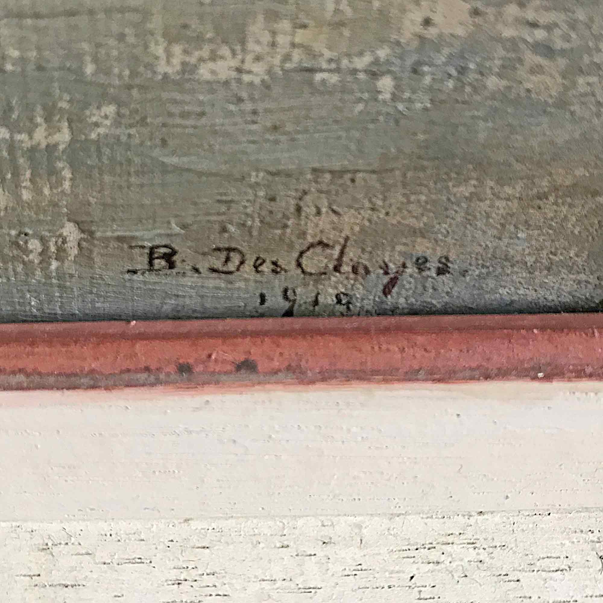 Berthe Des Clayes Oil Painting 'Fishing Port'