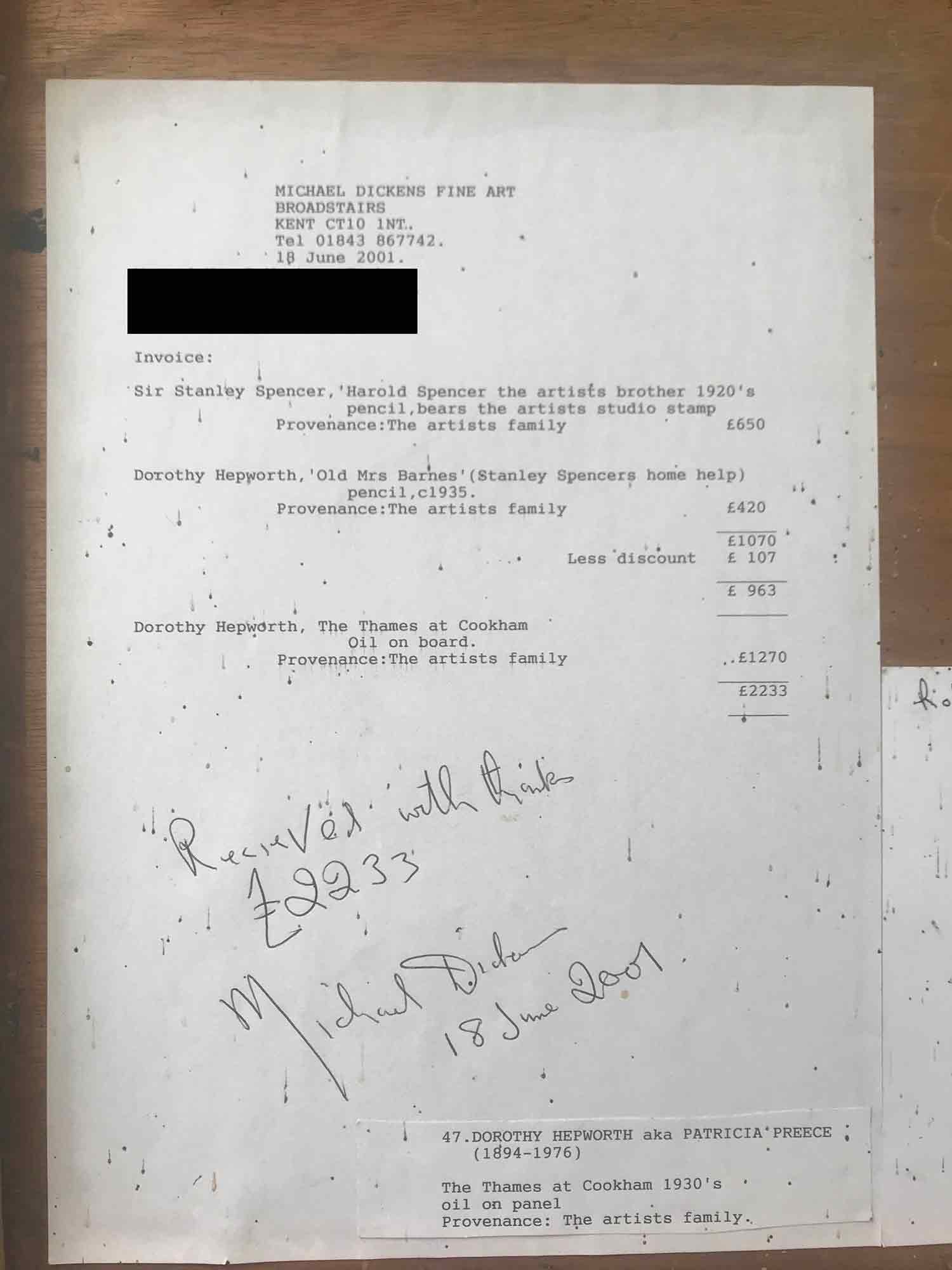 Dorothy Hepworth 'The Thames at Cookham'