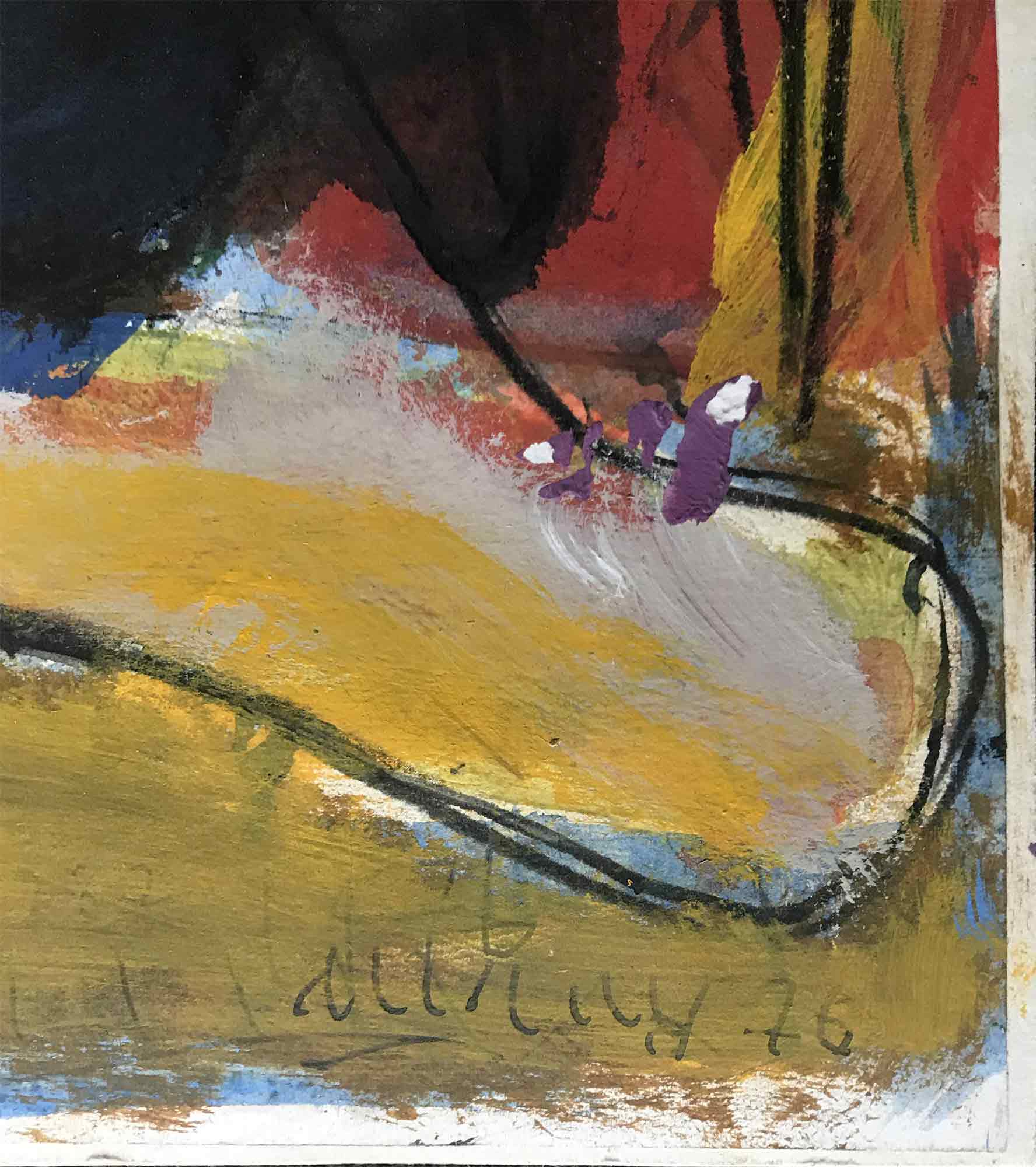 Roy Turner Durrant Mixed Media Untitled Composition Roy Turner Durrant Mixed Media Untitled Composition