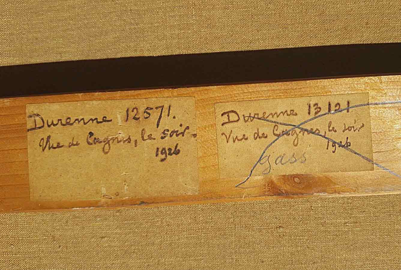 Eugène-Antoine Durenne 'Cagnes, Le Soir'