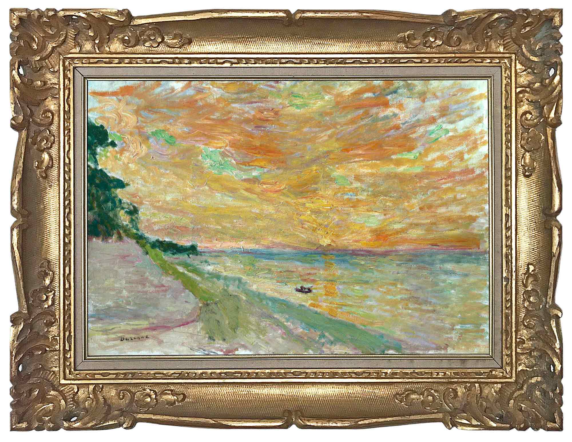 Eugène-Antoine Durenne 'Coucher de Soleil' Eugène-Antoine Durenne 'Coucher de Soleil'