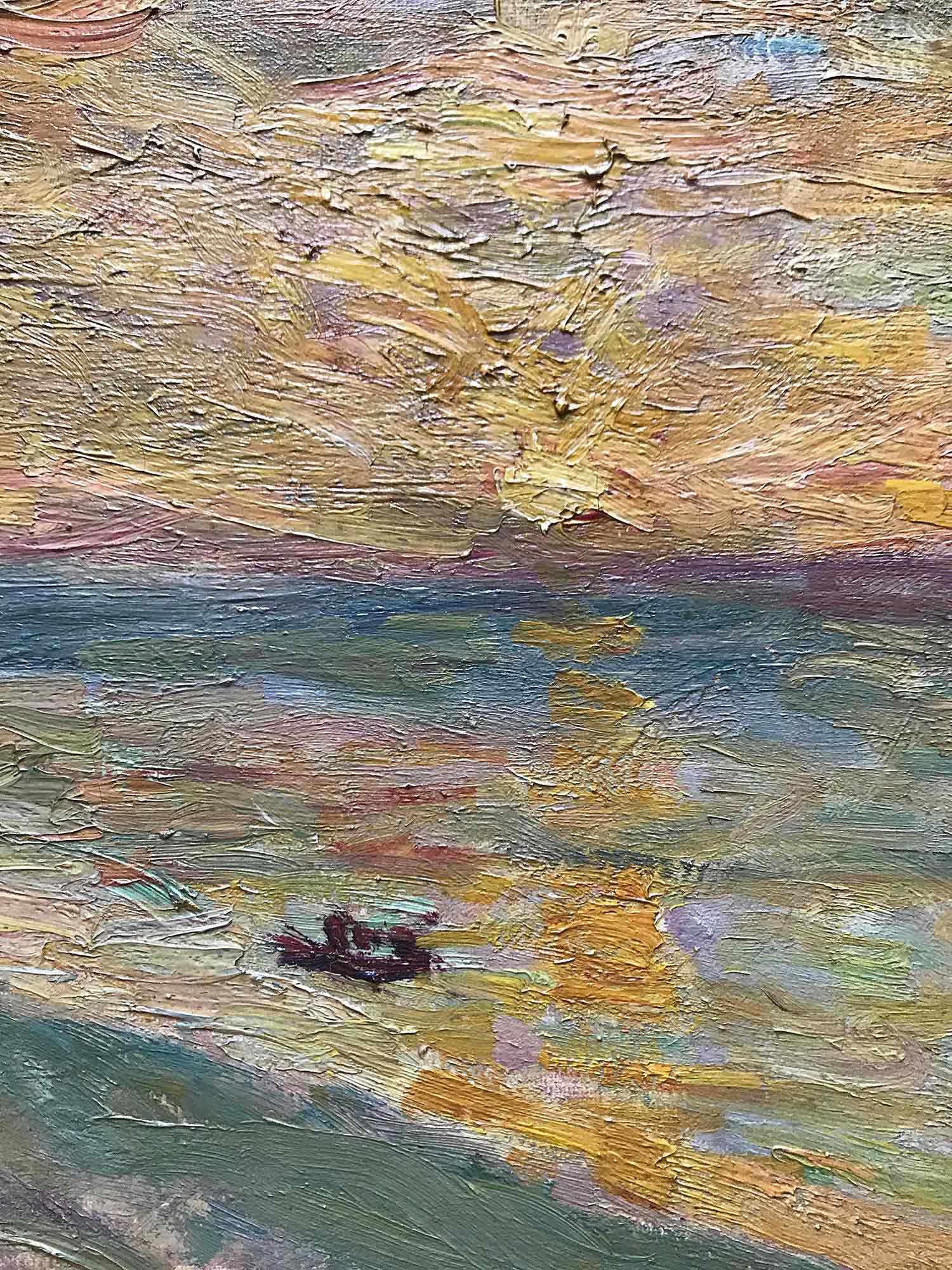 Eugène-Antoine Durenne 'Coucher de Soleil' Eugène-Antoine Durenne 'Coucher de Soleil'