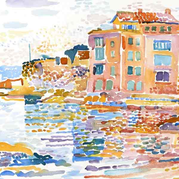 Fred Yates Watercolour Painting 'Coastal Scene' Fred Yates Watercolour Painting 'Coastal Scene'