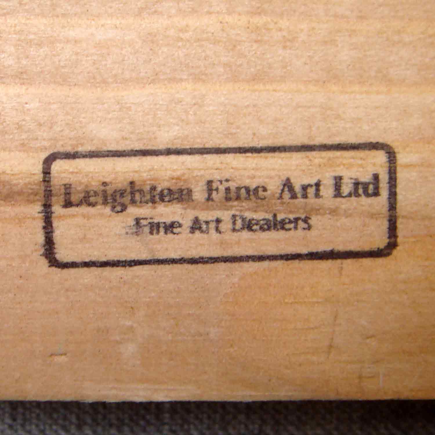 Fred Yates Acrylic Painting 'Train Leaving Station'