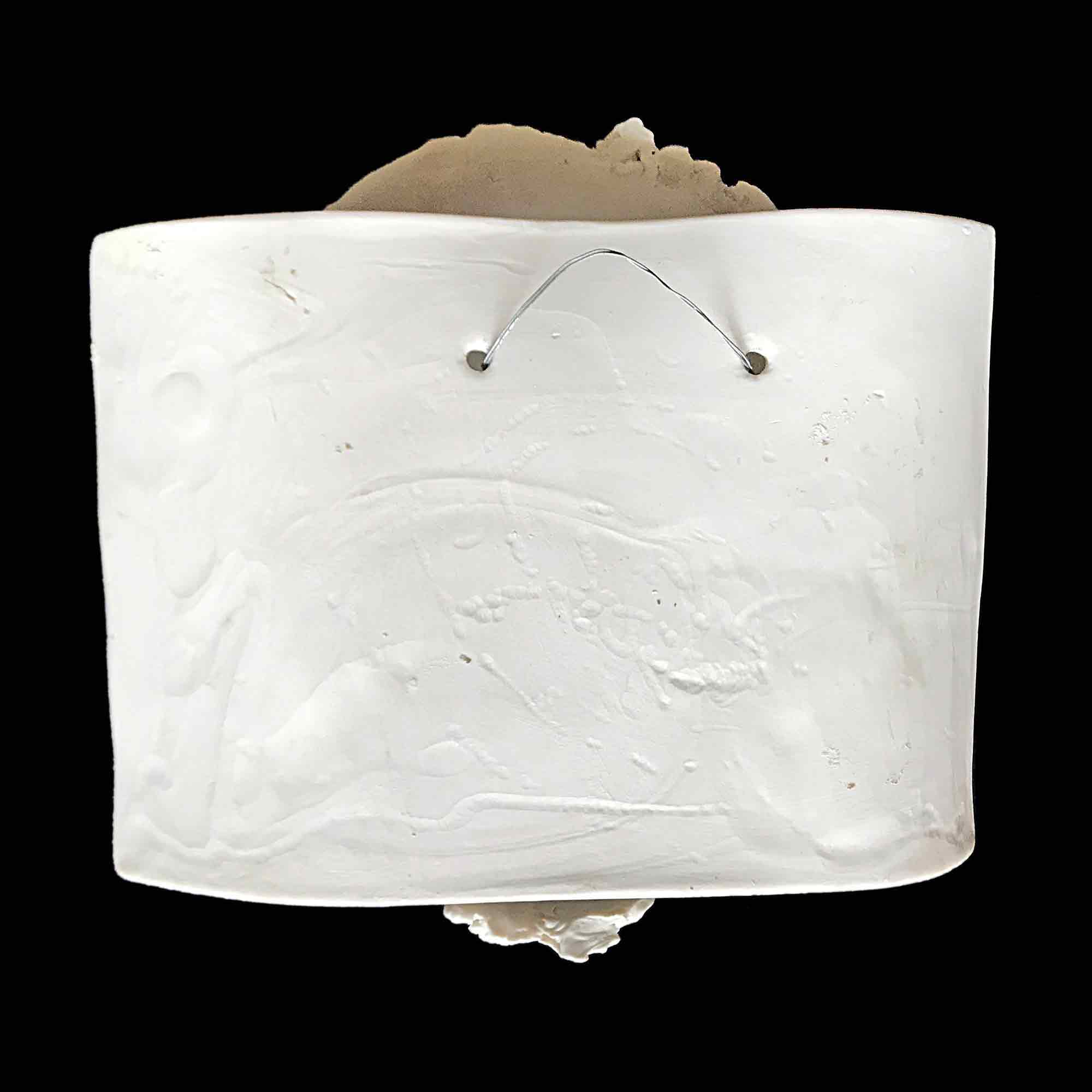 Geetha Alagirisamy porcelain human mask sculpture 'The World in Me' 1 of 3 Geetha Alagirisamy porcelain human mask sculpture 'The World in Me' 1 of 3