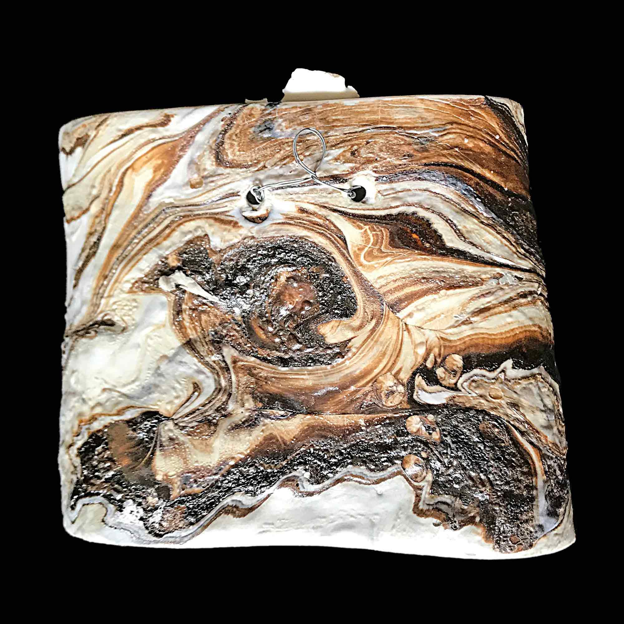 Geetha Alagirisamy porcelain human mask sculpture 'The World in Me' 3 of 3 Geetha Alagirisamy porcelain human mask sculpture 'The World in Me' 3 of 3