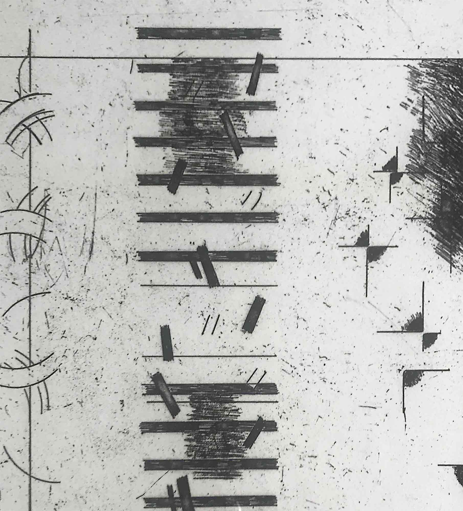 Jack Smith Etching on Wove 1980