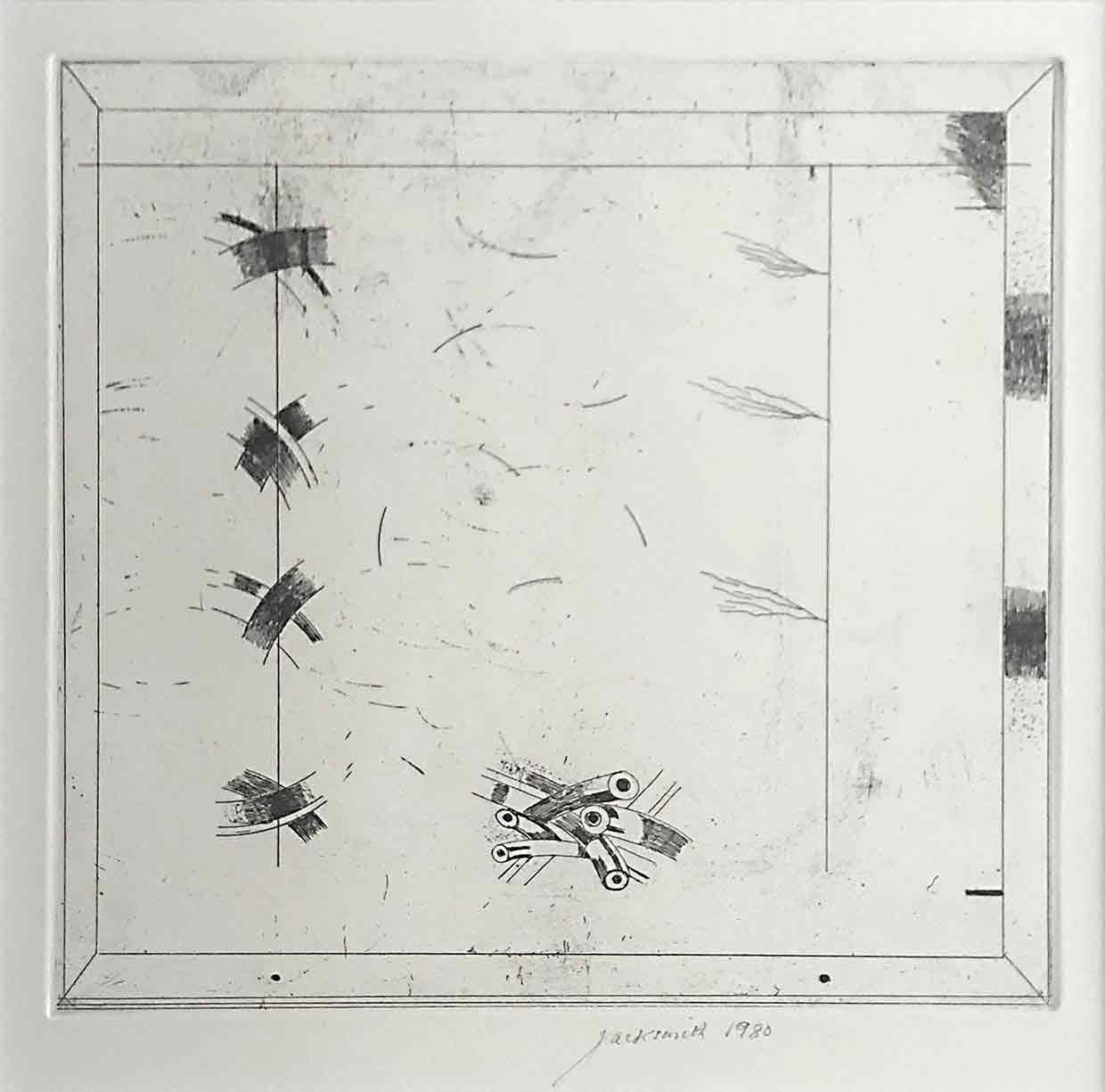 Jack Smith Etching on Wove 1980