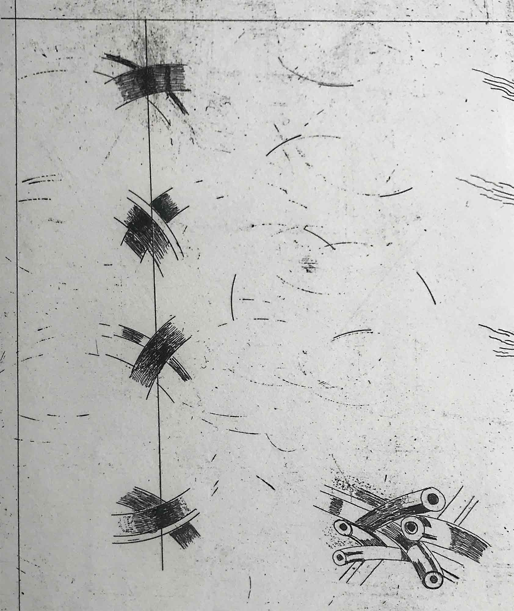 Jack Smith Etching on Wove 1980