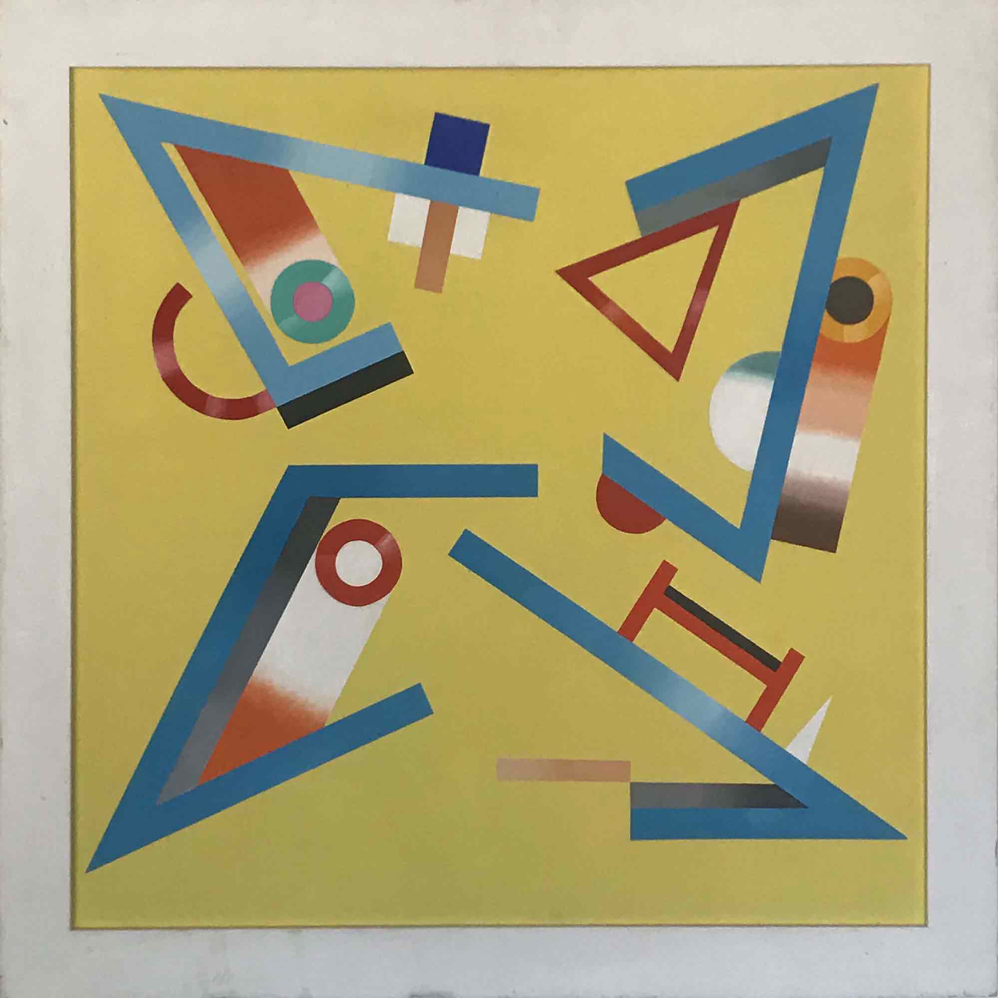 Jack Smith 'Fractured on Yellow' 1993