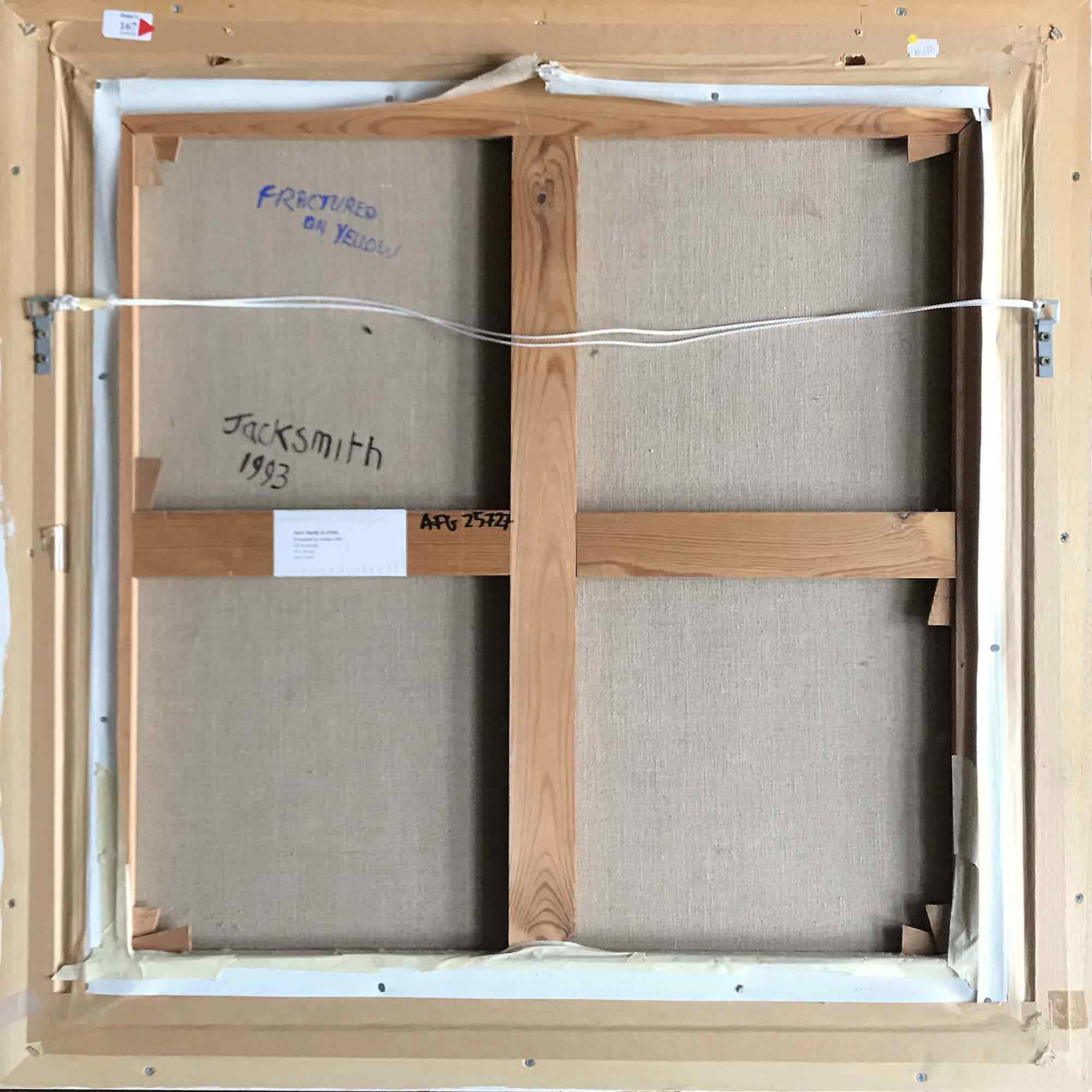 Jack Smith 'Fractured on Yellow' 1993