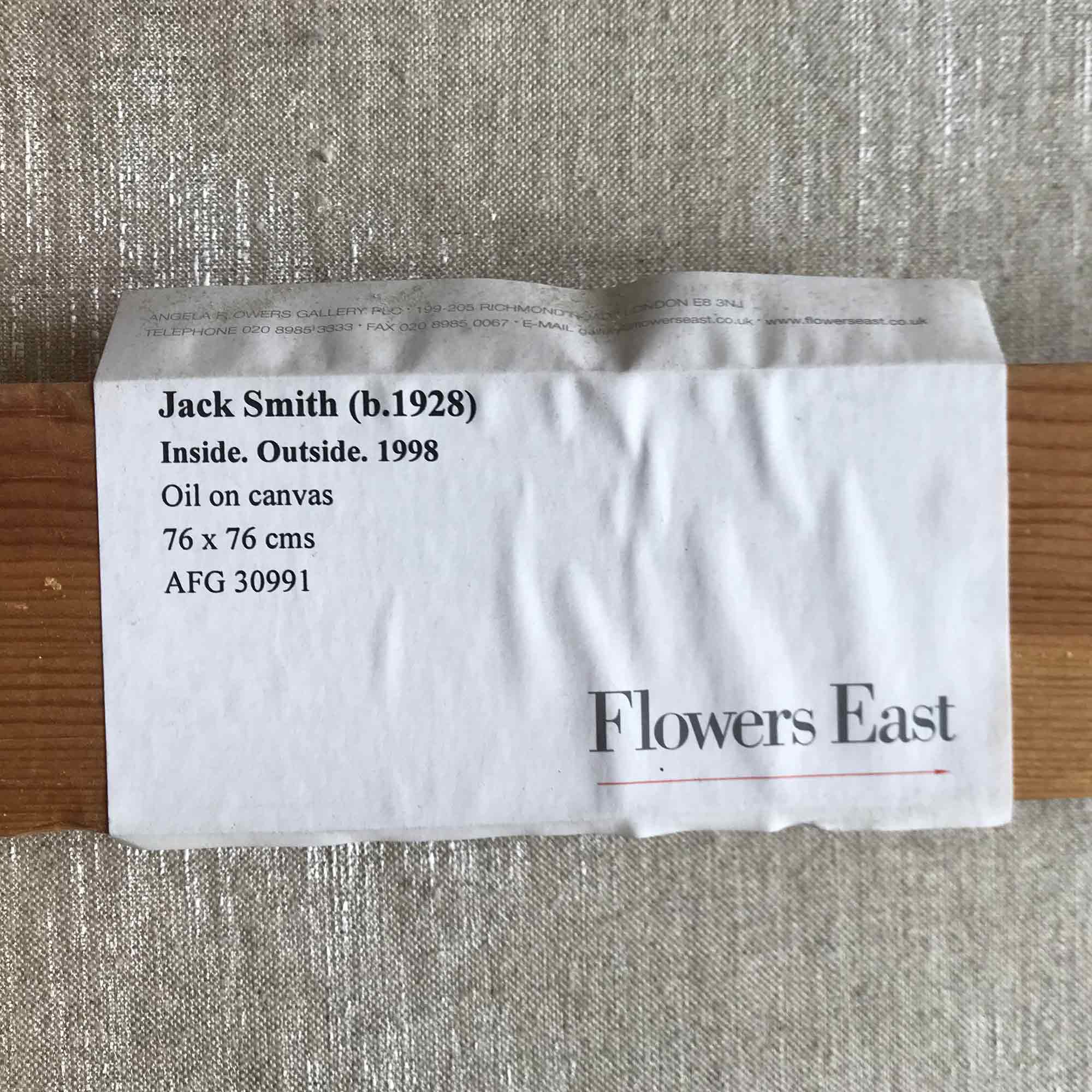 Jack Smith 'Inside, Outside' 1998