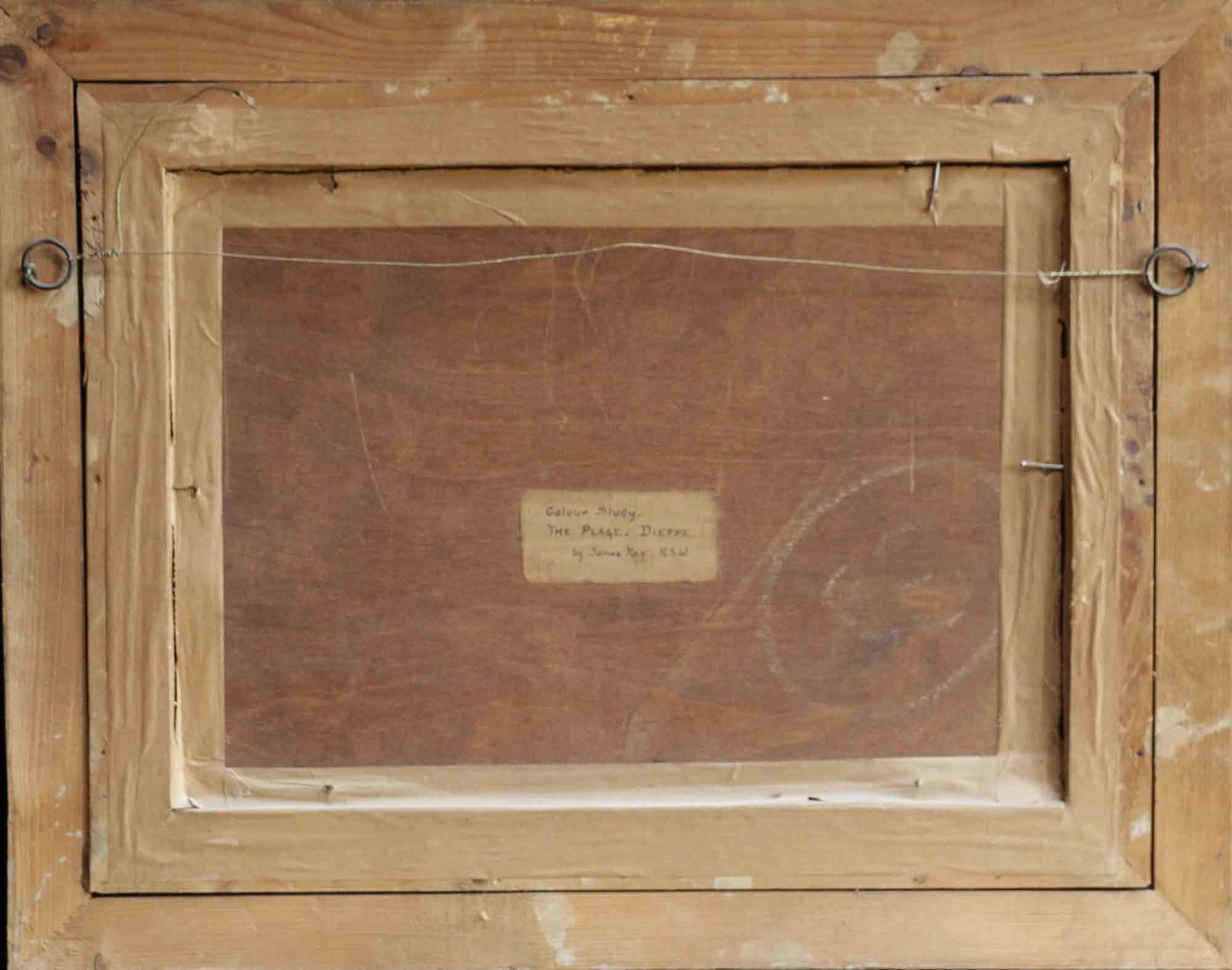 James Kay Oil Painting 'Bathers at Dieppe'