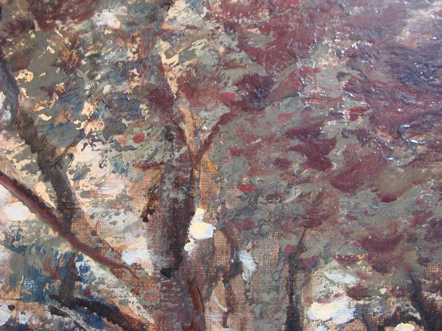 James Kay Oil Painting 'Sunset'