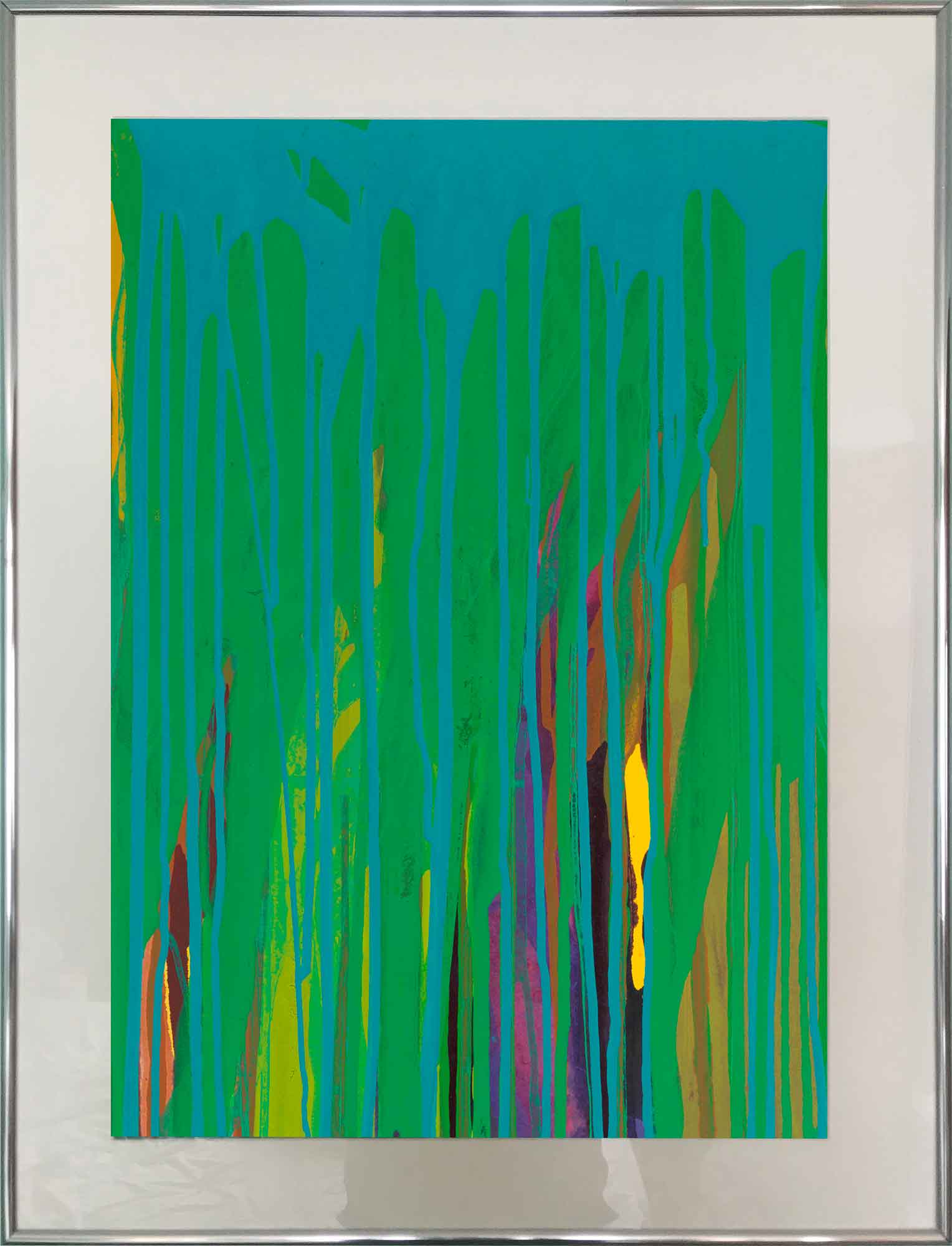 John Copnall Abstract Drip Painting John Copnall Abstract Drip Painting