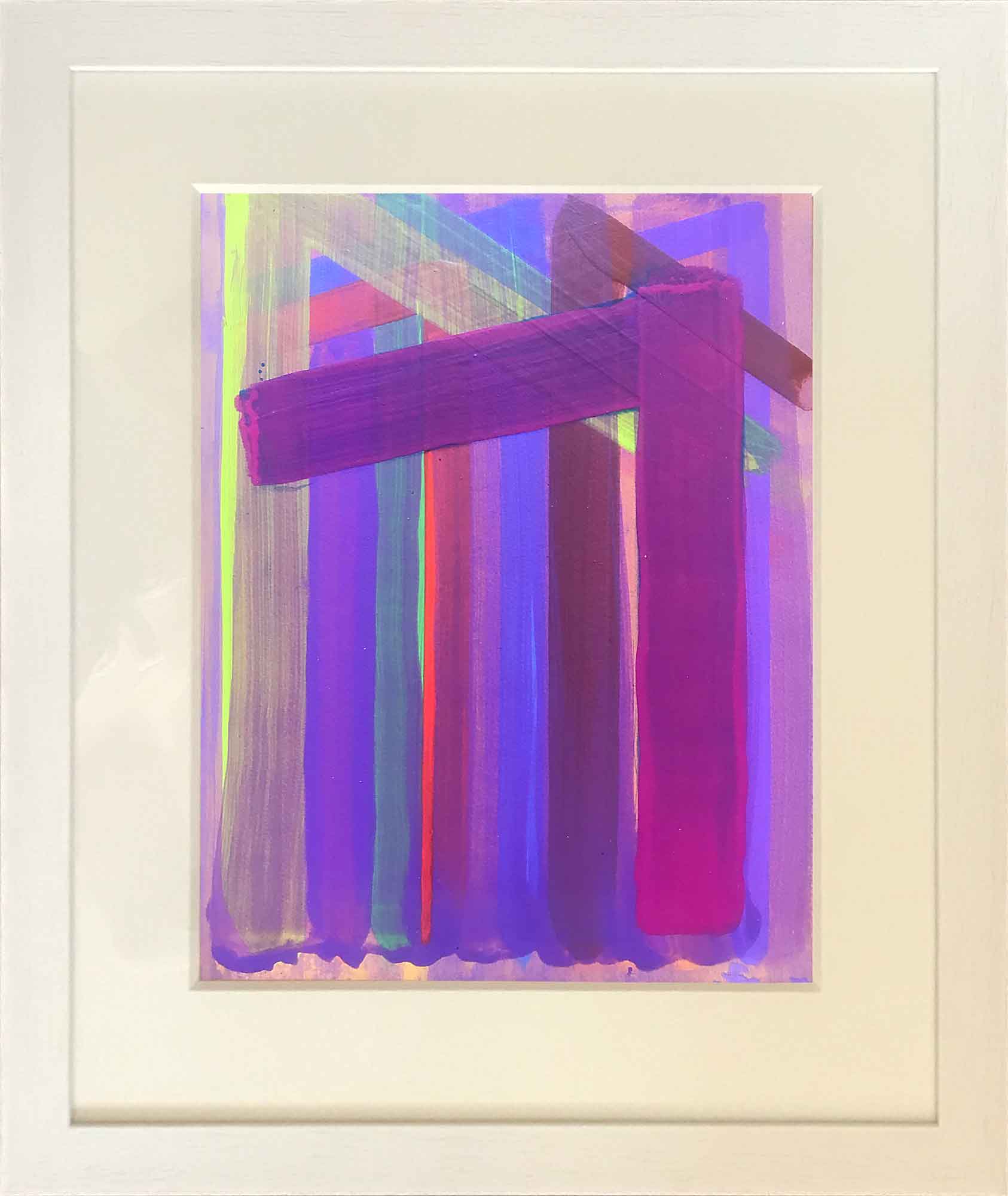 John Copnall Abstract Stripe Painting