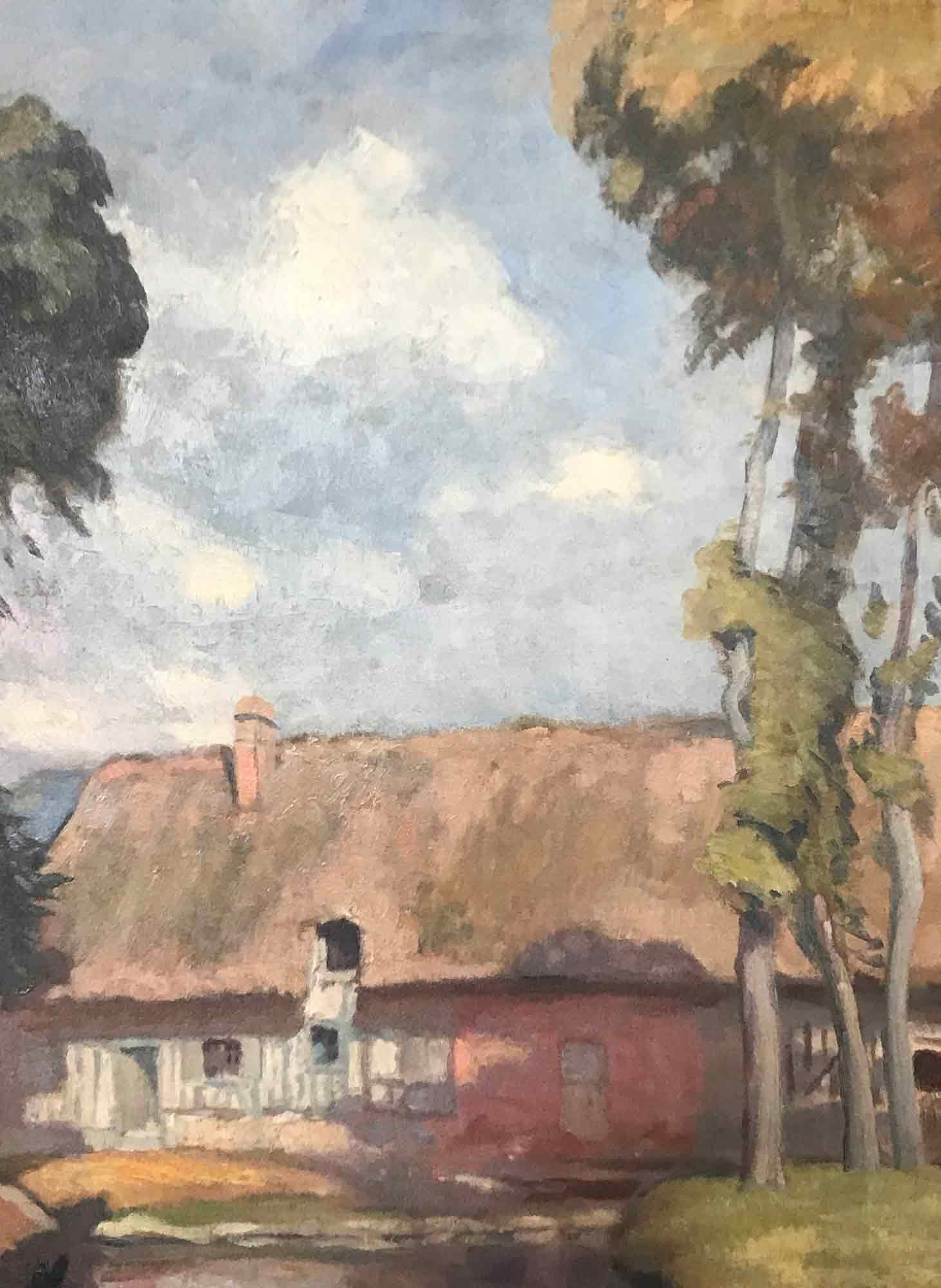 Jules Wielhorski Oil Painting 'Landscape' Jules Wielhorski Oil Painting 'Landscape'