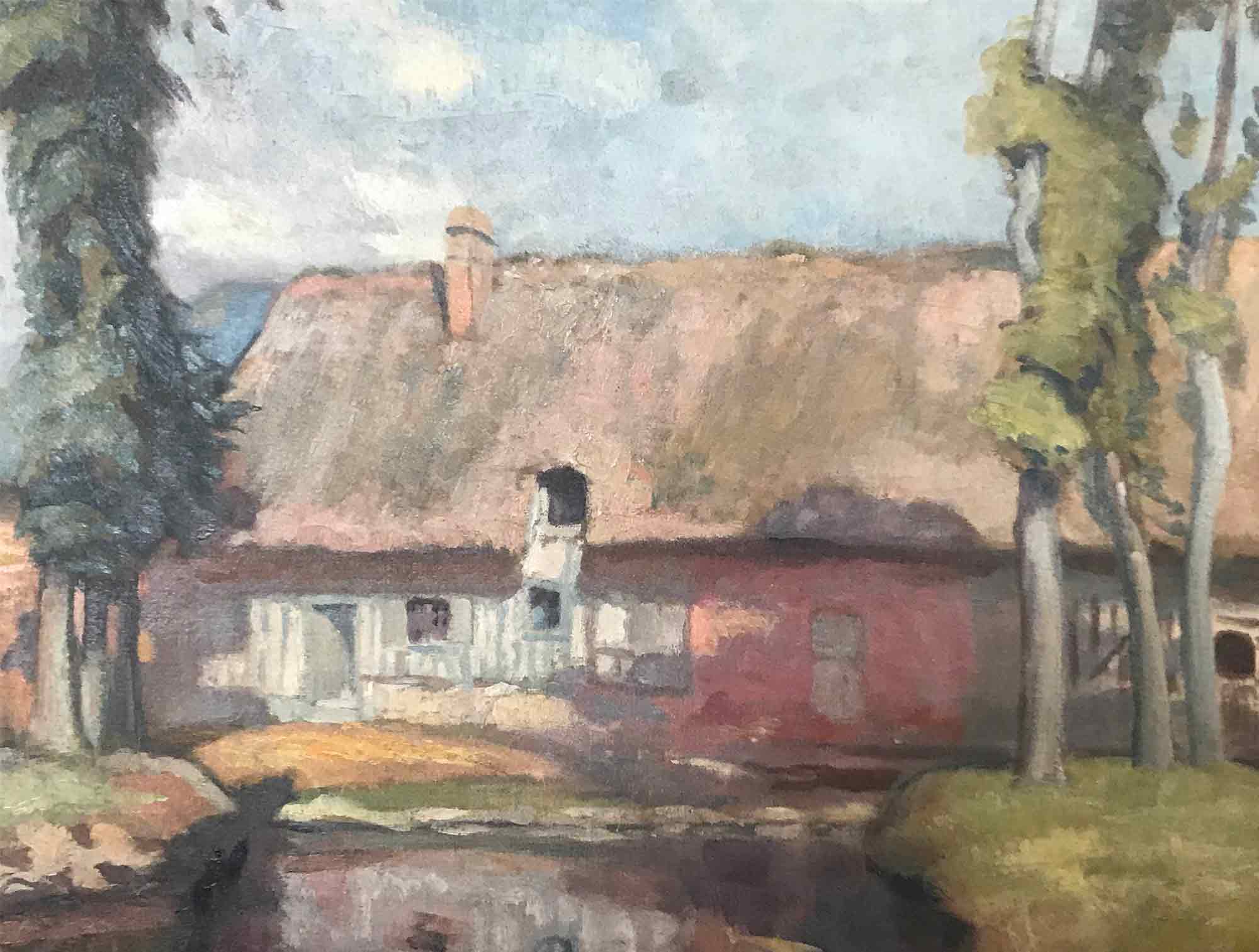 Jules Wielhorski Oil Painting 'Landscape' Jules Wielhorski Oil Painting 'Landscape'