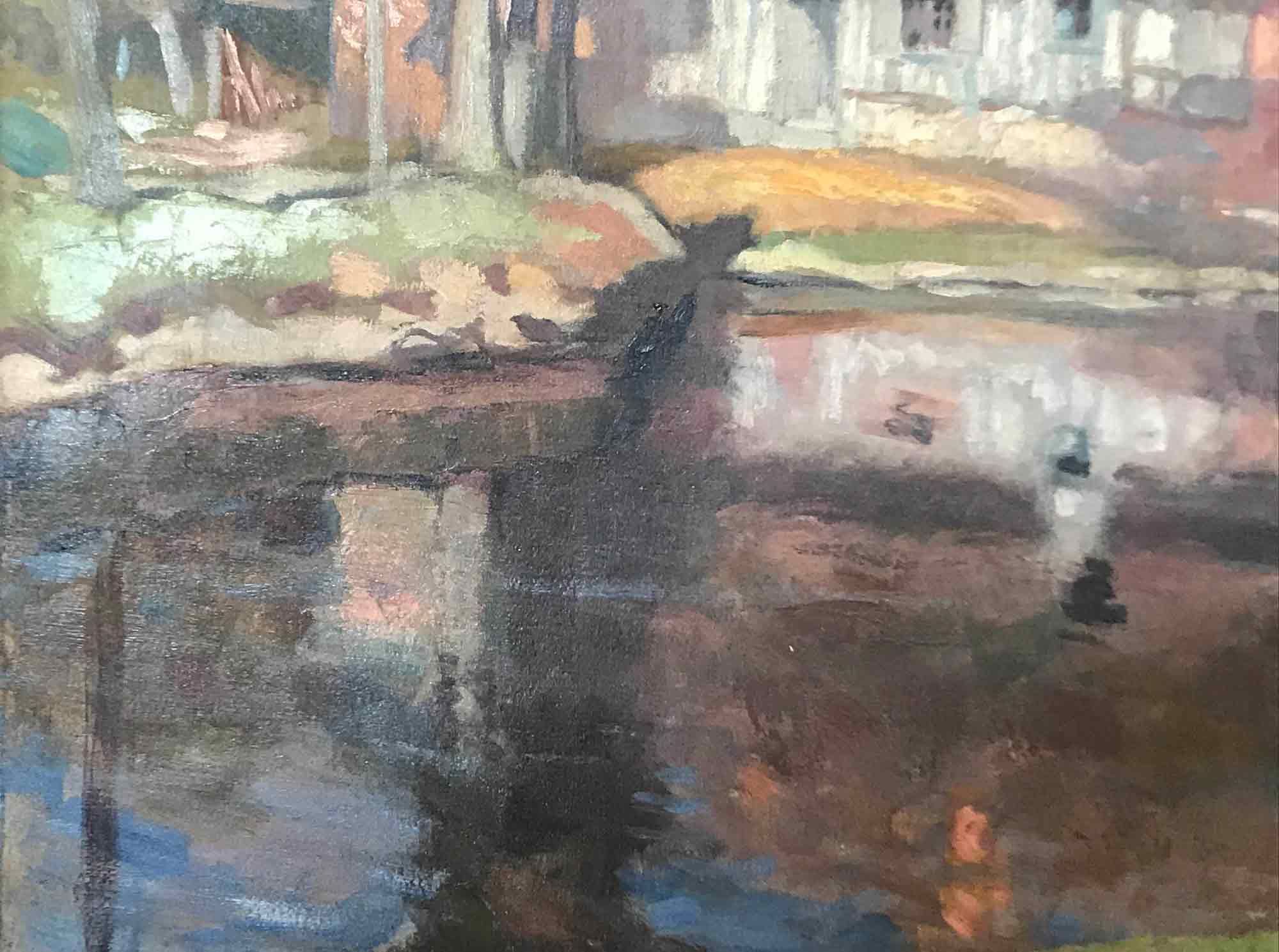 Jules Wielhorski Oil Painting 'Landscape' Jules Wielhorski Oil Painting 'Landscape'