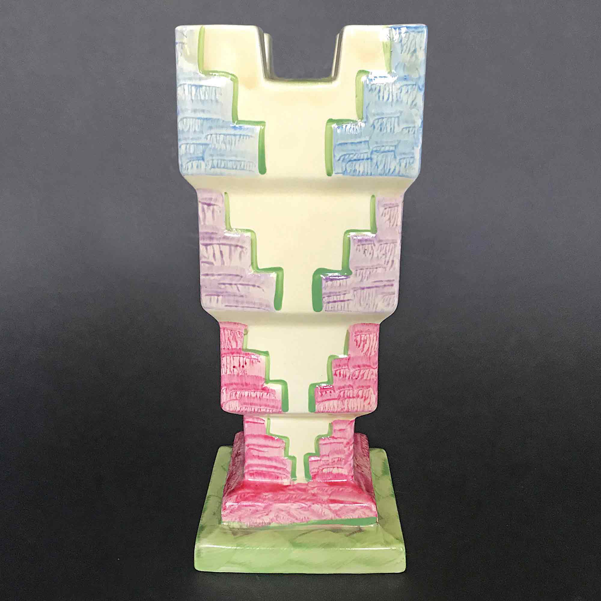 Myott Tower Vase 8940 (Trellis Pattern)