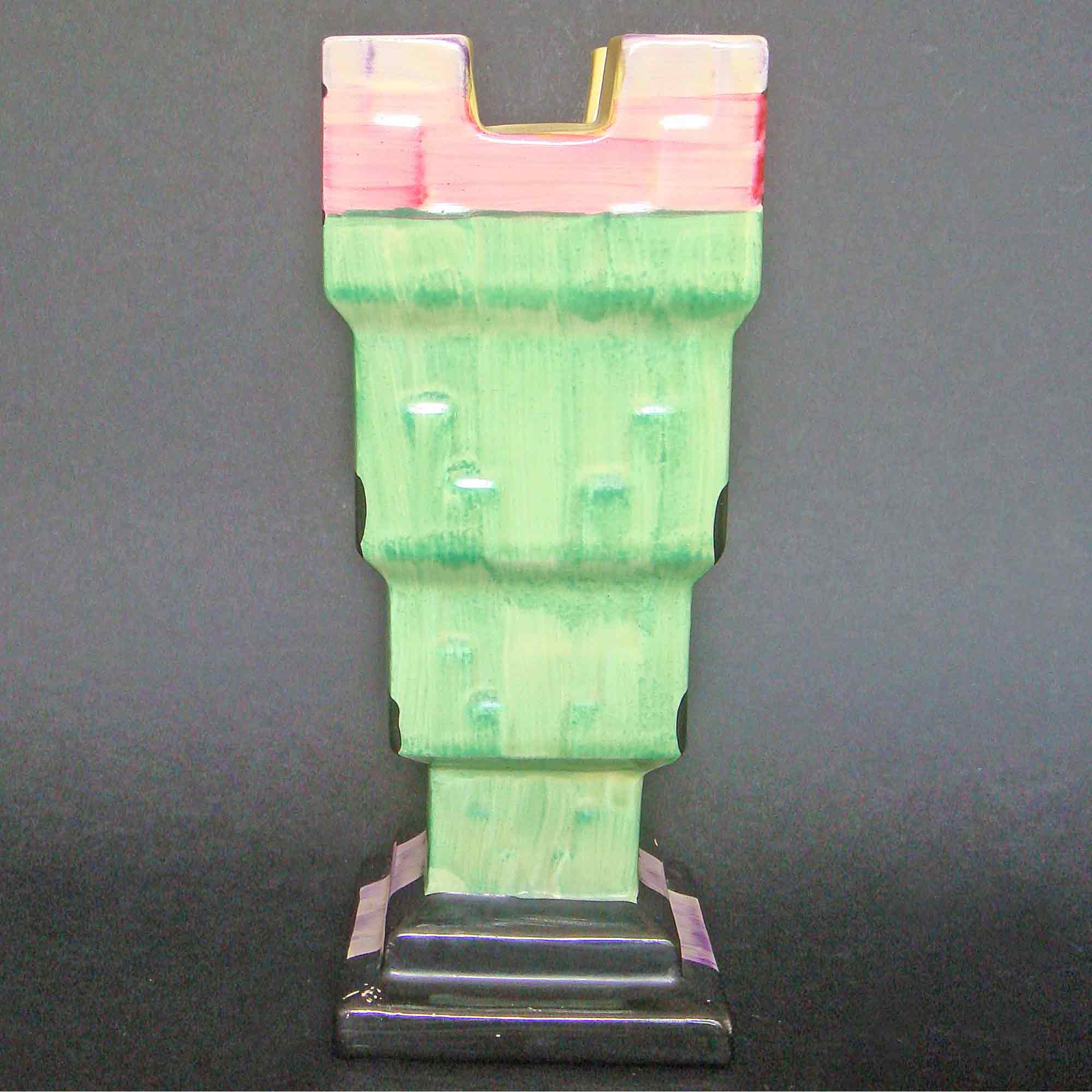 Myott Tower Vase 8943 (Liquorice Pattern)