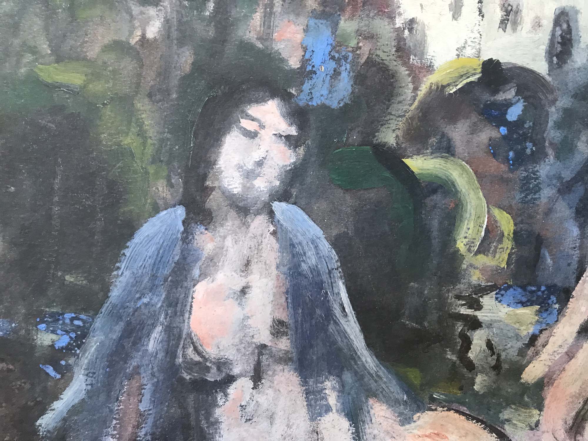 Phelan Gibb 'Naked Figures in a Woodland Scene' Phelan Gibb 'Naked Figures in a Woodland Scene'