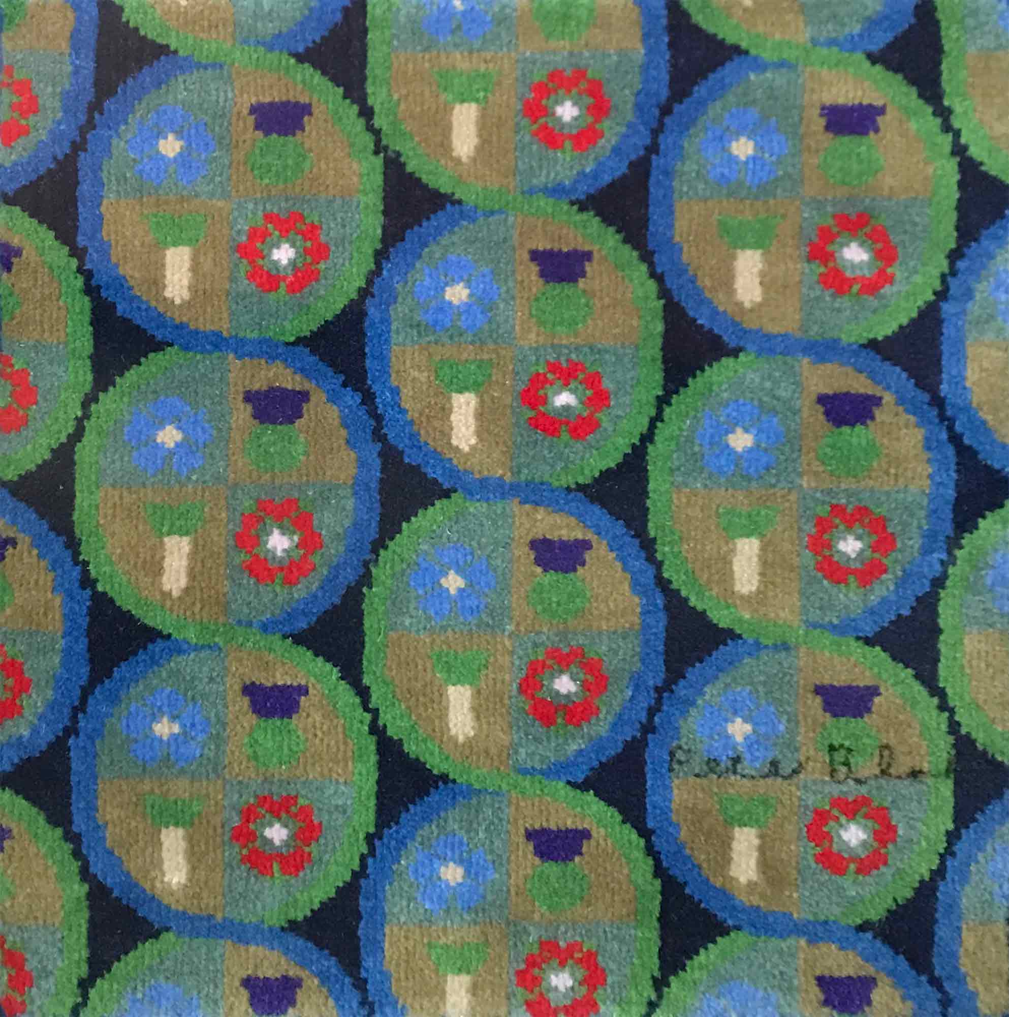 Sir Peter Blake Supreme Court Carpet Signed Proof