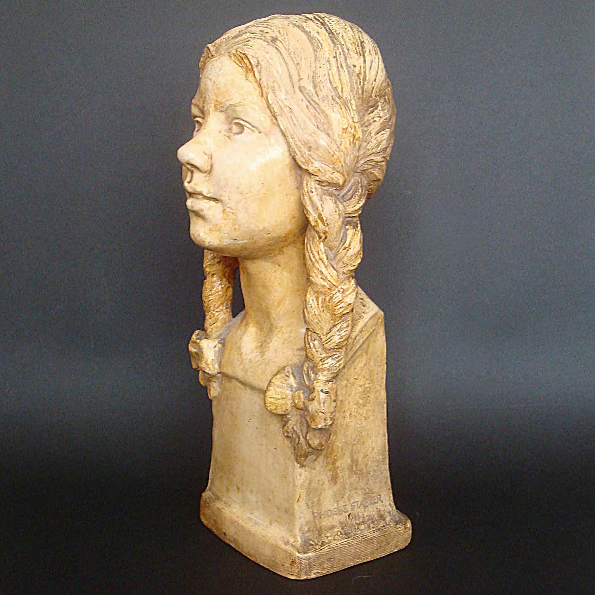 Phoebe Stabler 'Girl with Plaited Hair' 1911