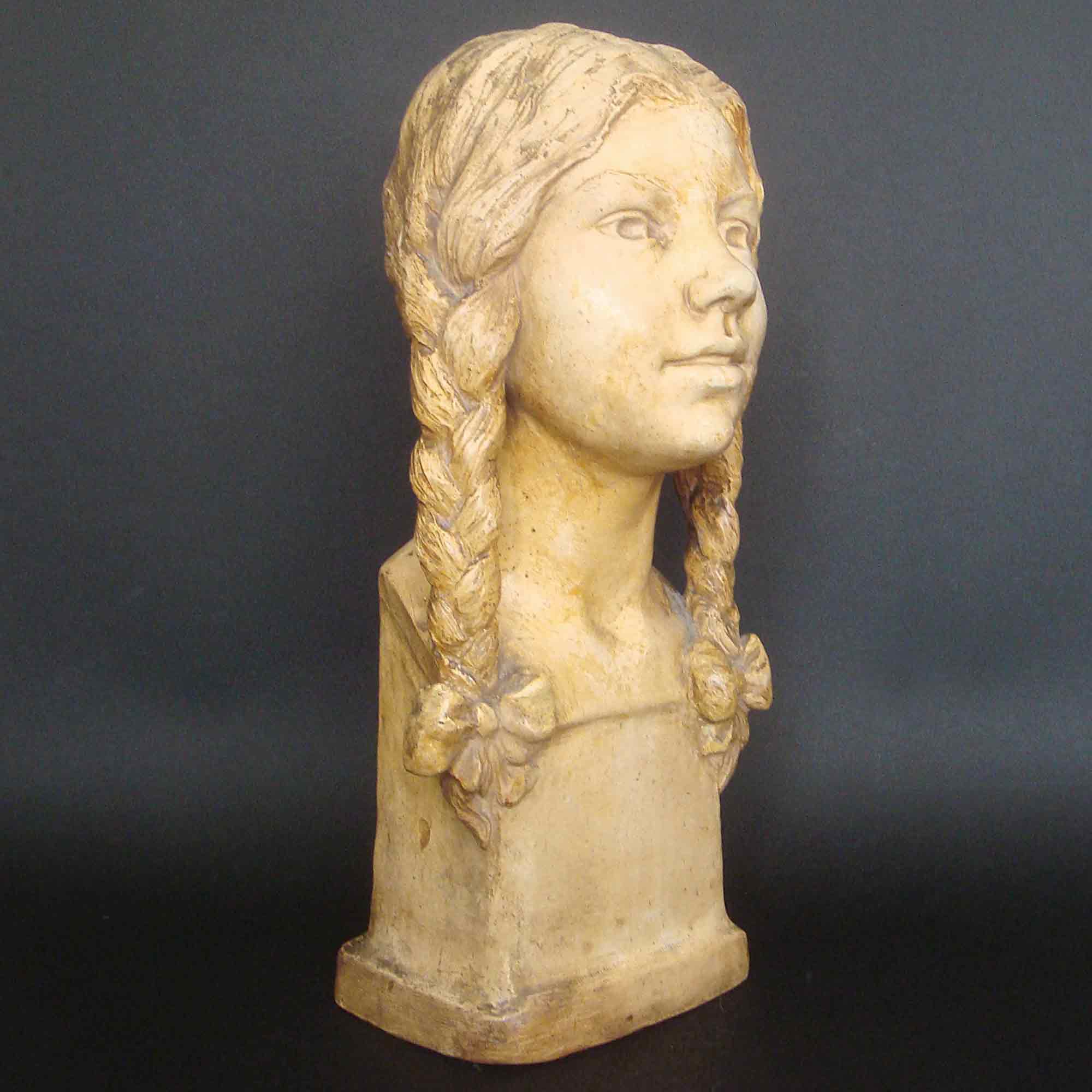 Phoebe Stabler 'Girl with Plaited Hair' 1911