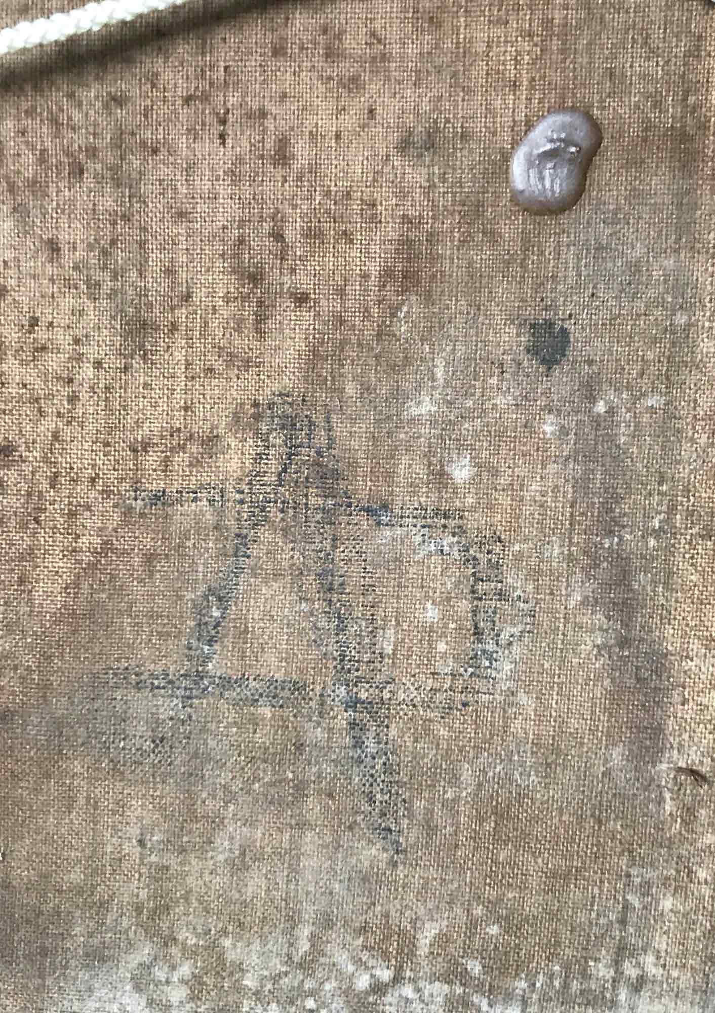 Church Tower - Oil on canvas signed with monogram c. 1900