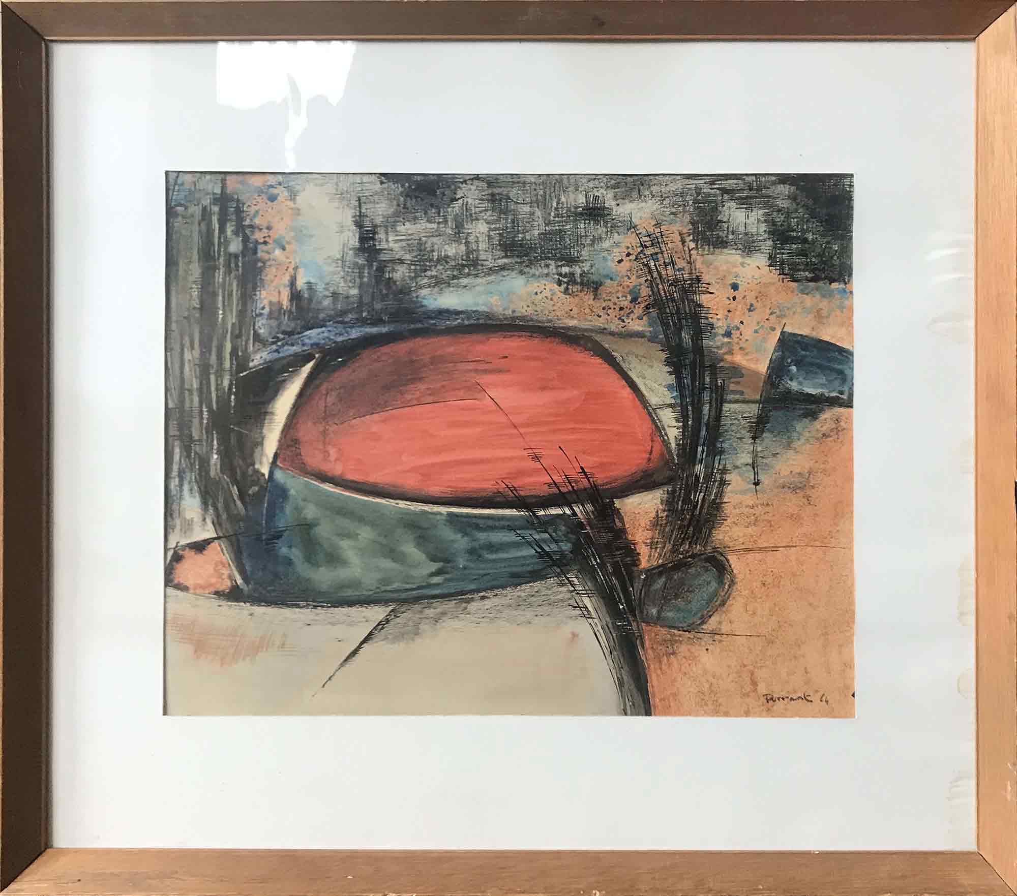 Roy Turner Durrant 'Red Field'