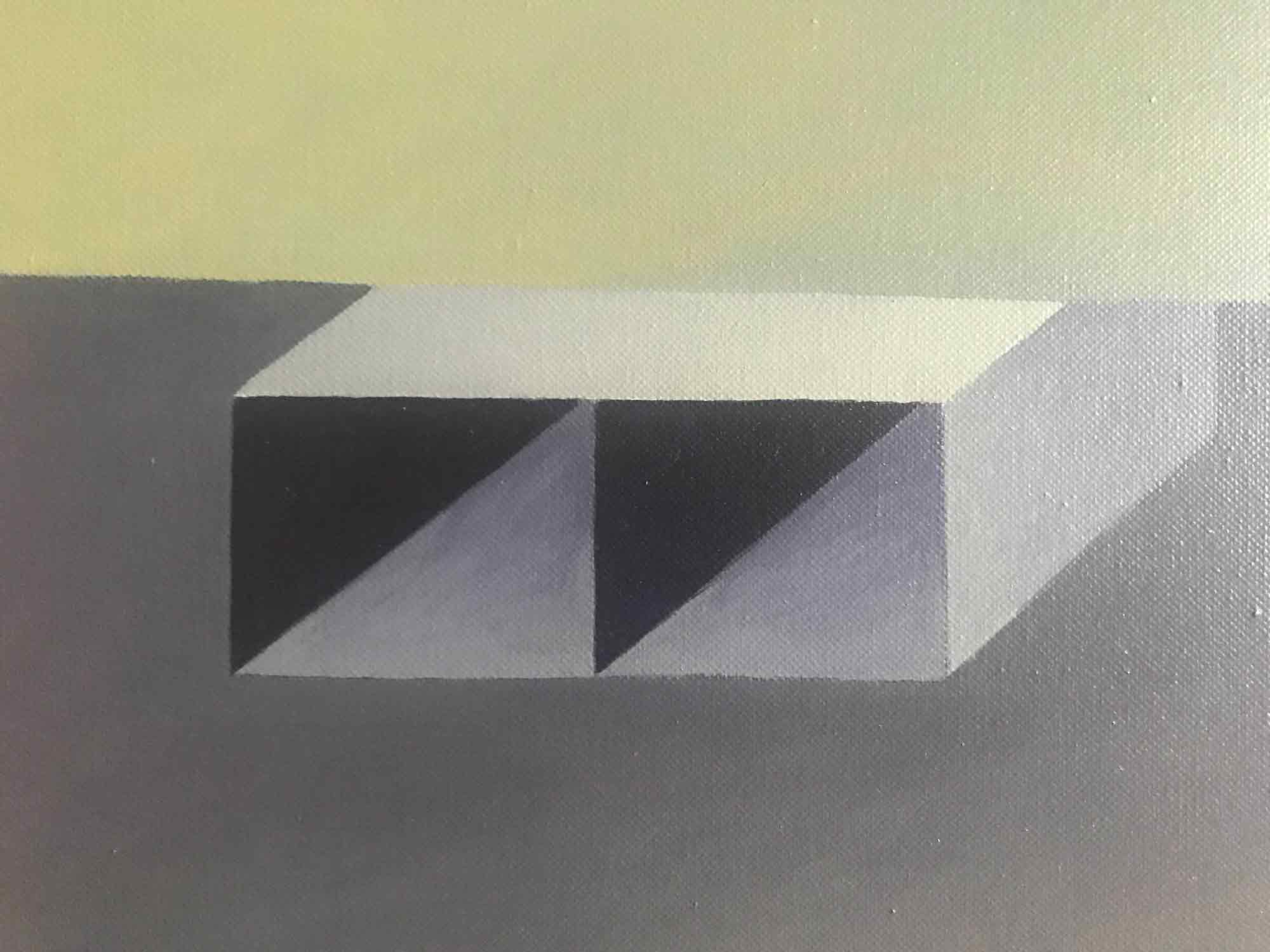 Huge Ron Sims Acrylic on Canvas 'Fleeing Bart Simpson' Huge Ron Sims Acrylic on Canvas 'Fleeing Bart Simpson'