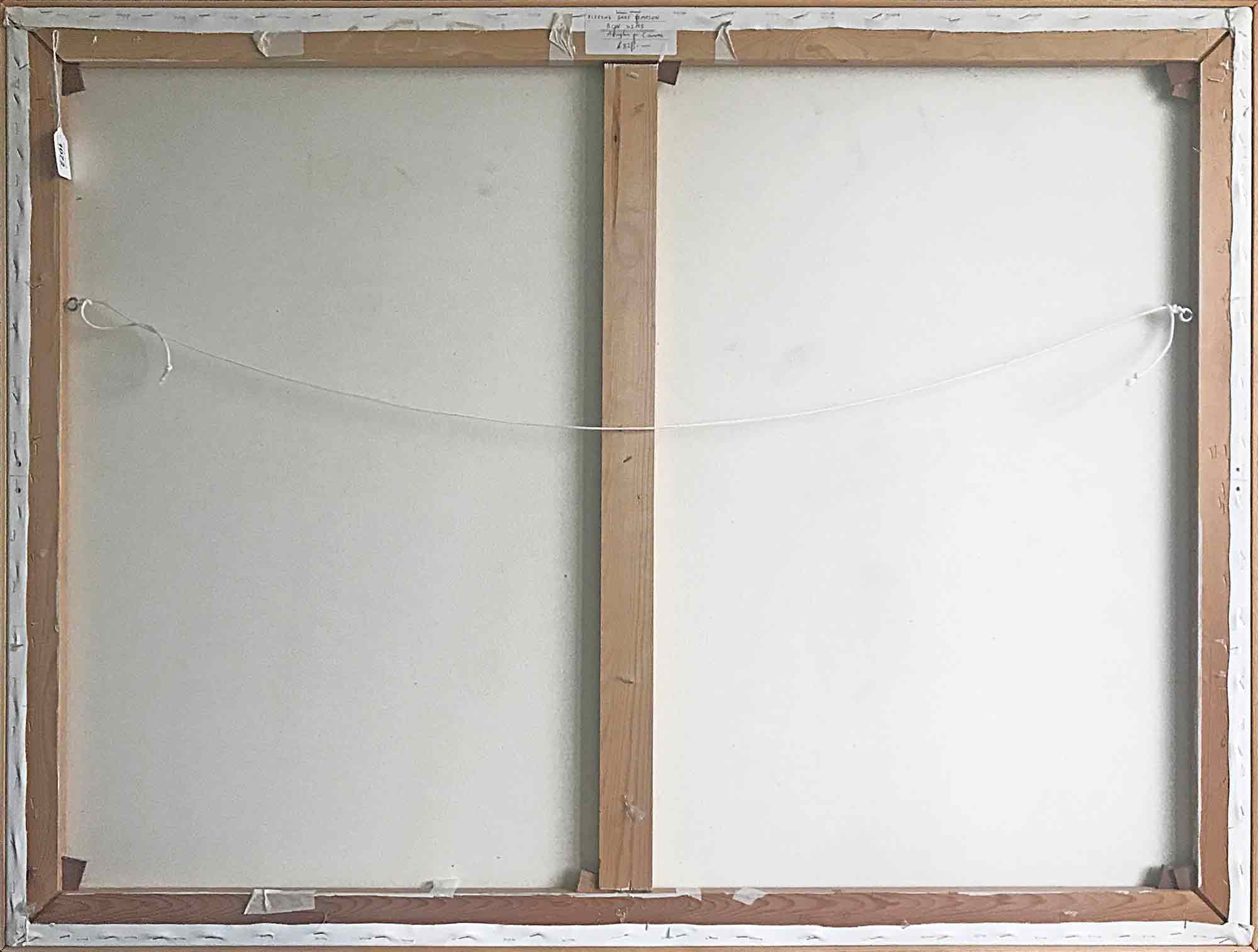 Huge Ron Sims Acrylic on Canvas 'Fleeing Bart Simpson' Huge Ron Sims Acrylic on Canvas 'Fleeing Bart Simpson'