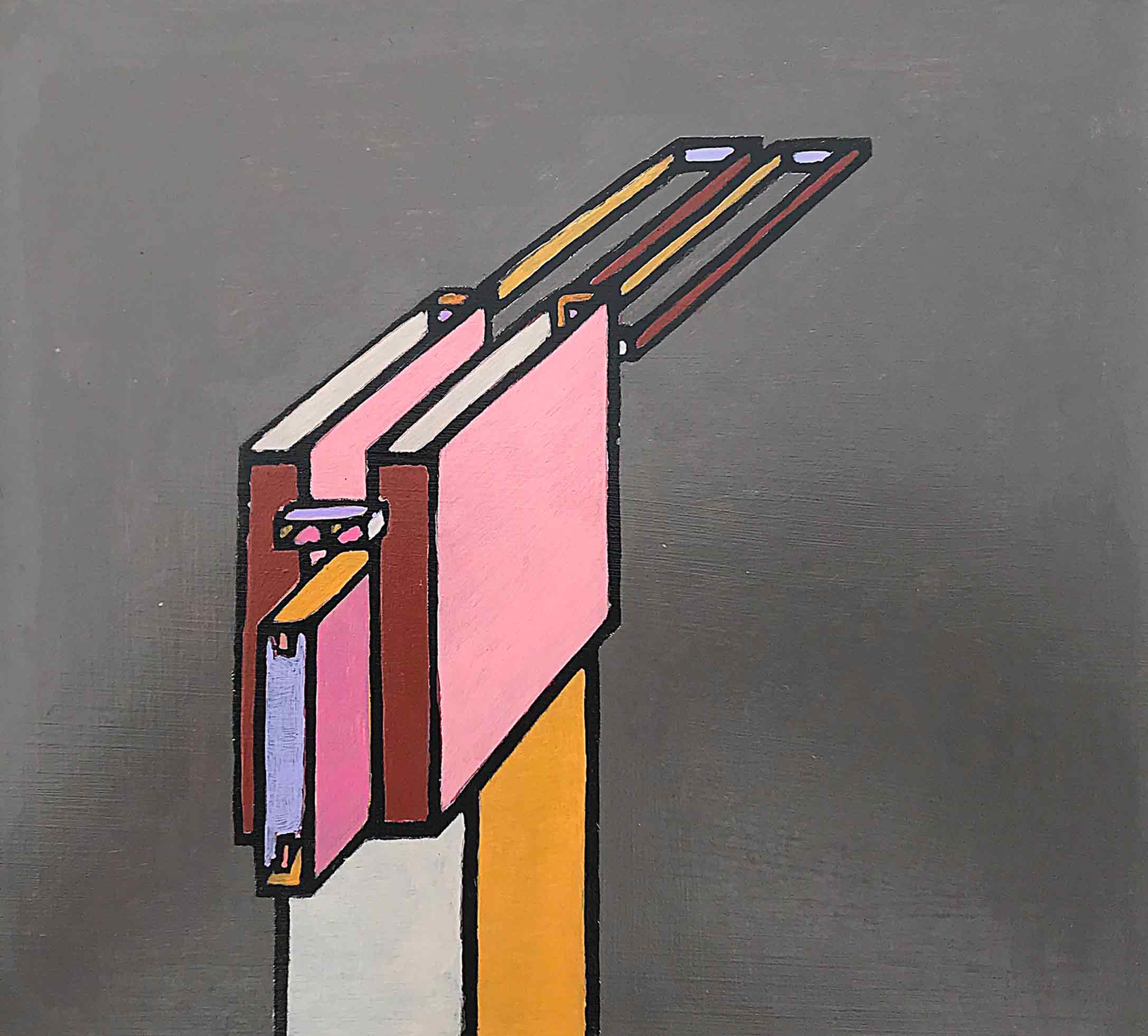 Ron Sims  Acrylic on Canvas 'Lone Hare'