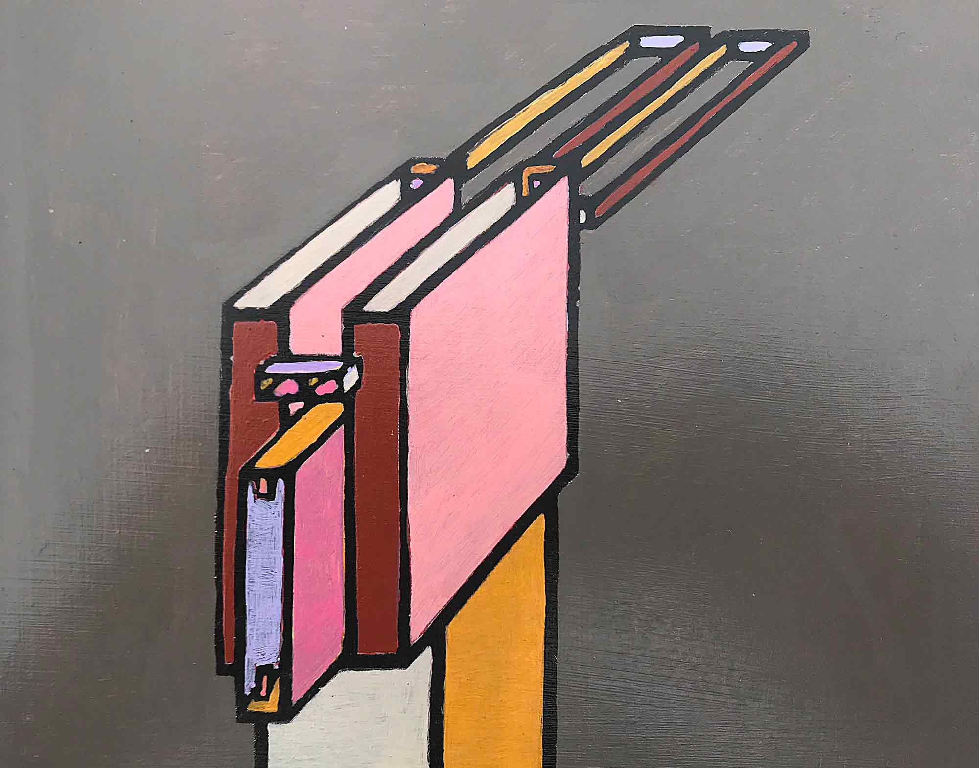 Ron Sims  Acrylic on Canvas 'Lone Hare'