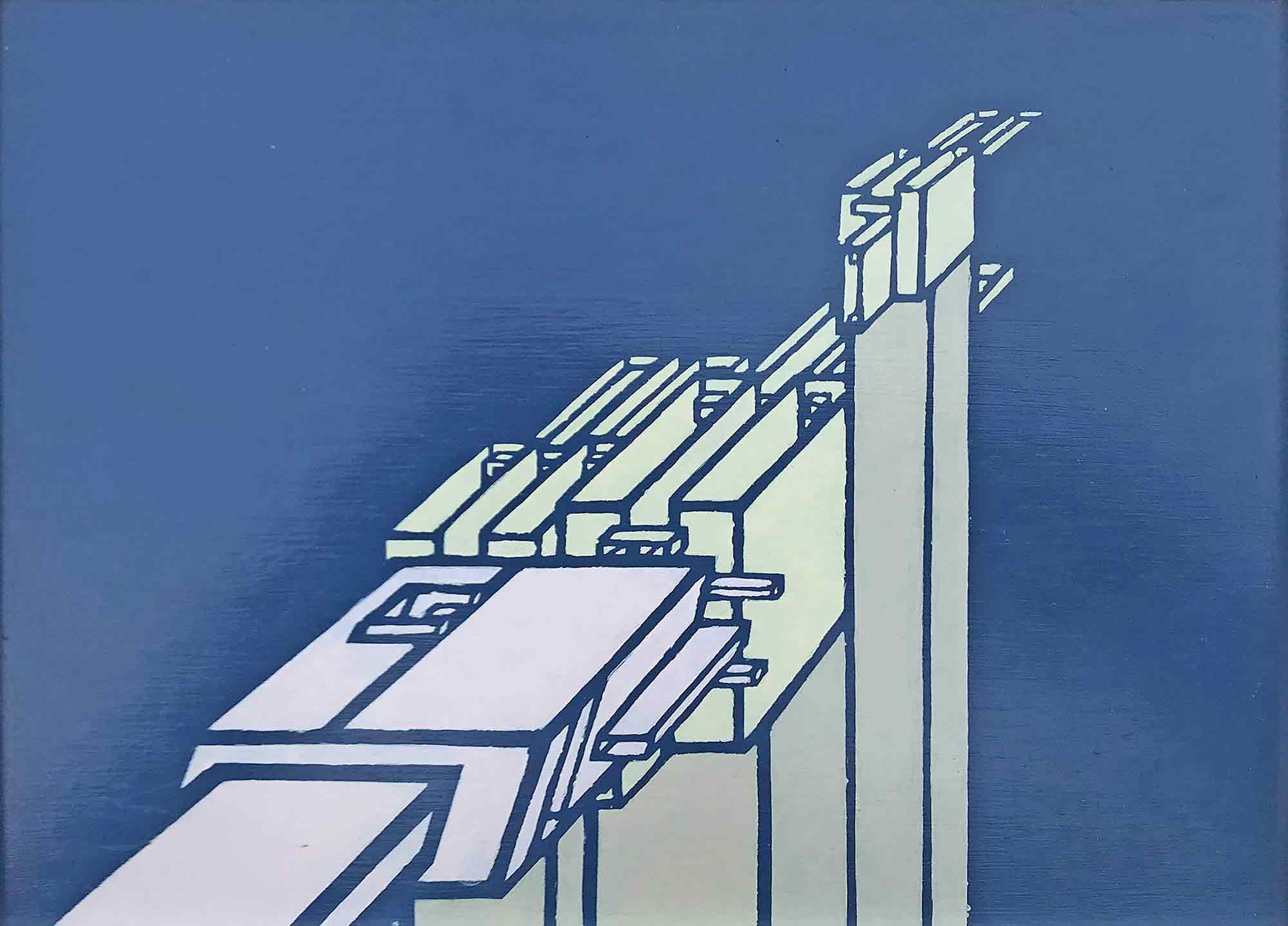 Ron Sims 'Sleeping Gamekeeper And Family Of Yellow Hares' Royal Academy