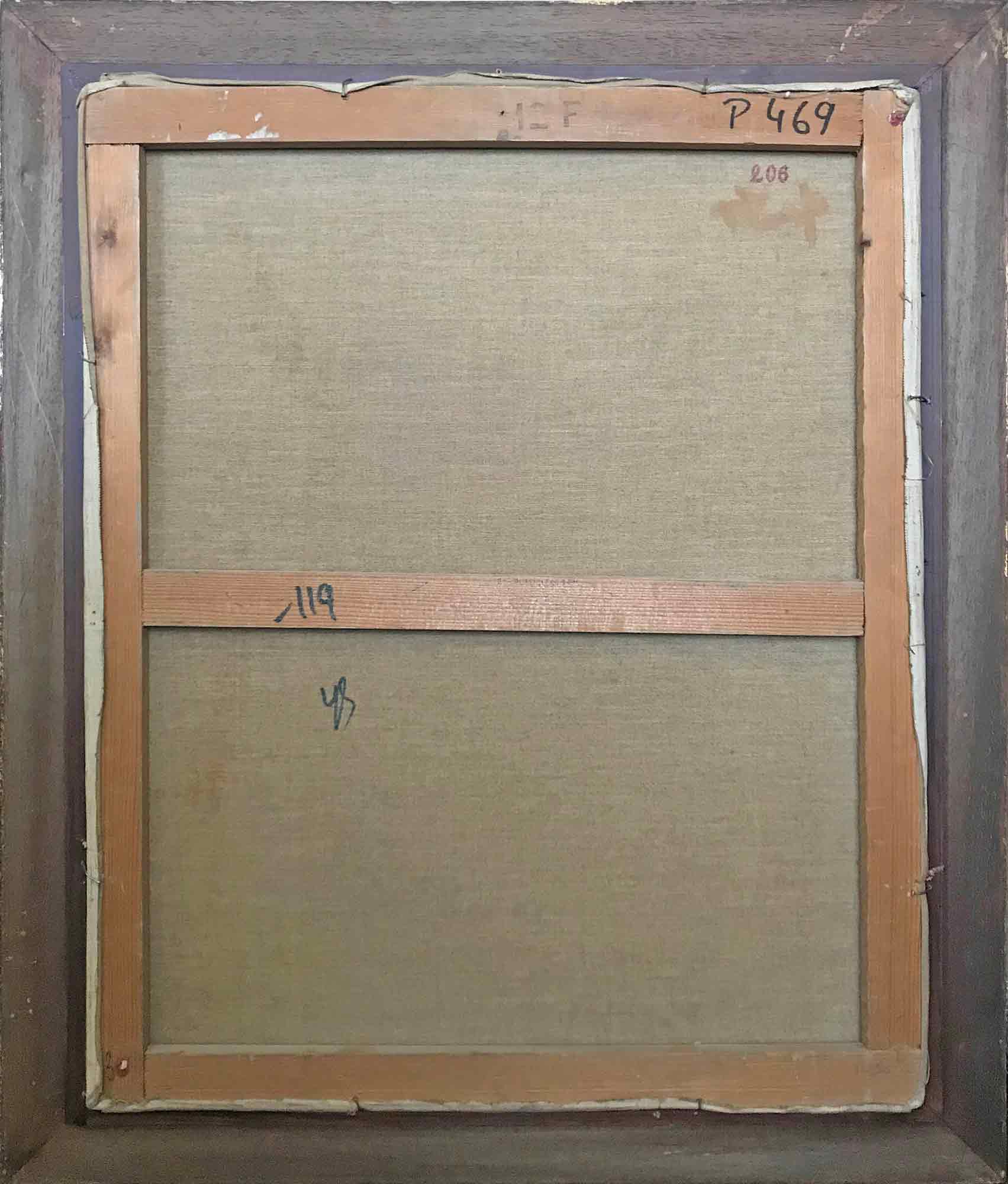 Serge Ponomarev Oil Painting 'Landscape with Tigers'